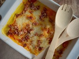 Gratin de courge au chorizo