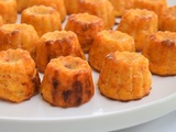 Mini cannelés chorizo comté