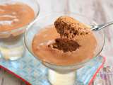 Mousse chocolat caramel