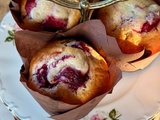 Muffins framboise citron