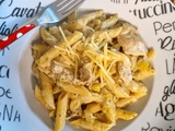 One pot pasta au poulet et poireau