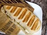 Panini poulet pesto mozzarella