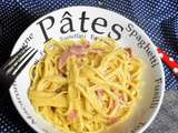 Pâtes à la carbonara