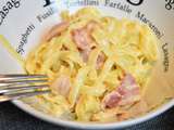 Pâtes carbonara au Cookeo