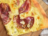 Pizza carbonara