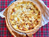 Quiche knacki jambon fromage