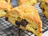 Scones aux pépites de chocolat