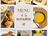 Semaine 41 : le menu le plus automnal depuis la rentrée