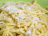 Spaghetti cacio e pepe