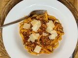 Tagliatelle alla salsiccia