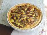 Tarte au confit de canard