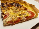 Tarte au thon et à la tomate