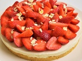 Tarte aux fraises sans cuisson