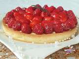 Tarte aux fruits rouges (fraises et framboises)