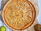 Tarte aux pommes alsacienne