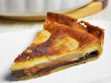 Tarte poire chocolat