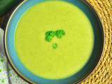 Velouté de courgette au curry