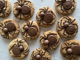 Cookies araignées d’Halloween au beurre de cacahuètes
