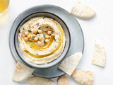 Meilleur houmous au Thermomix {merveilleusement fin & crémeux}