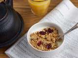 Muesli croustillant maison {a.k.a. granola !}