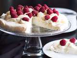 Pavlova aux framboises et litchis {féérique, facile et toute en légèreté}