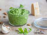 Pesto de fanes de radis