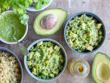 Salade de quinoa verde