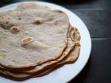 Tortillas mexicaines (à base de blé)