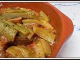 Tajine de boeuf à la courge (slaoui) à l'huile d'argan