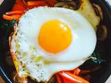 Bibimbap végétarien, la recette coréenne colorée ! - Yun's