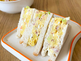 Gamja Salade Sandwich / Sandwich de salade de pomme de terre / 감자샐러드샌드위치