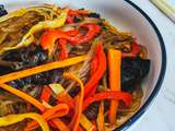 Japchae / Nouilles coréennes aux légumes / 잡채 - Yun's