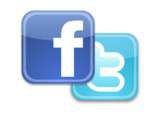 Retrouvez nous sur facebook et twitter