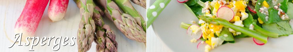 Recettes de Asperges