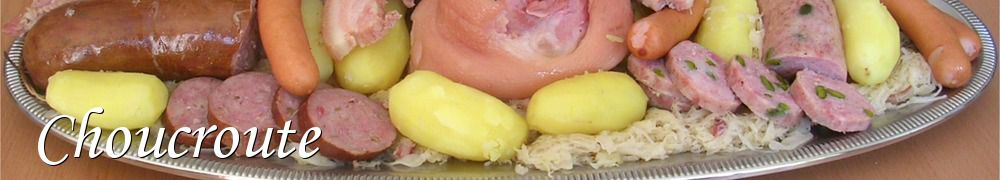 Recettes de Choucroute