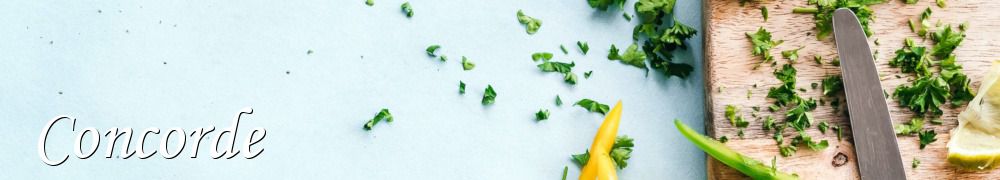 Recettes de Concorde