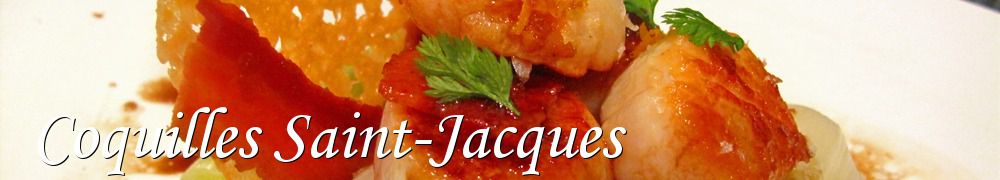 Recettes de Coquilles Saint-Jacques