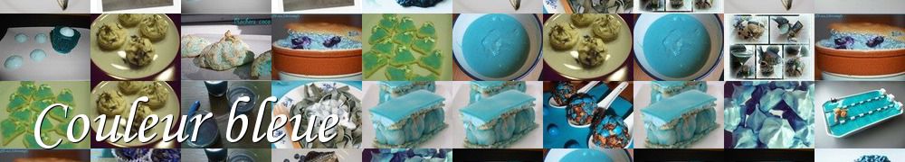 Recettes de Couleur bleue