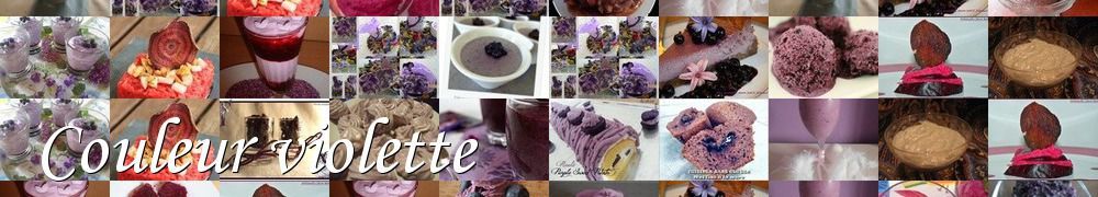 Recettes de Couleur violette