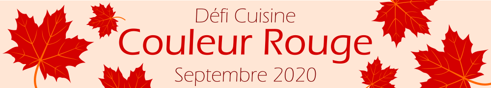 Recettes de Defi Couleur Rouge