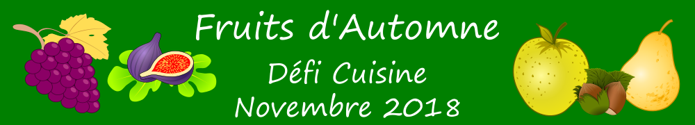 Recettes de Defi Fruits D Automne