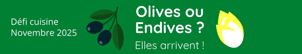 Recettes de Defi Olives Ou Endives