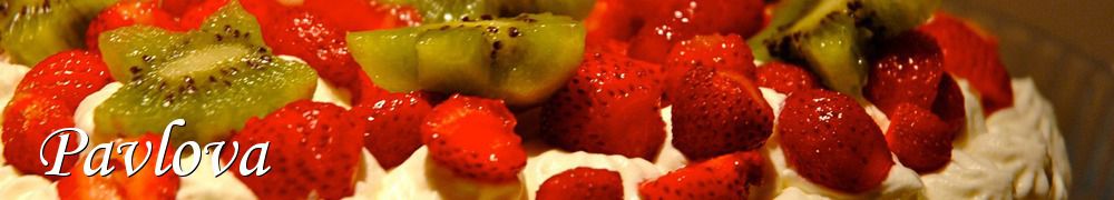 Recettes de Pavlova