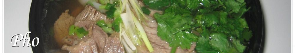 Recettes de Pho